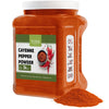 TOSS Cayenne Pepper Powder, 34 Oz, 40,000 Heat Units, Red Pepper Spice for Cooking
