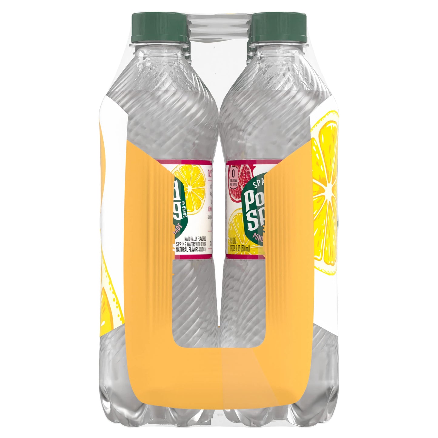Poland Spring Sparkling Water, Pomegranate Lemonade, 16.9 oz. Bottles (Pack of 8)
