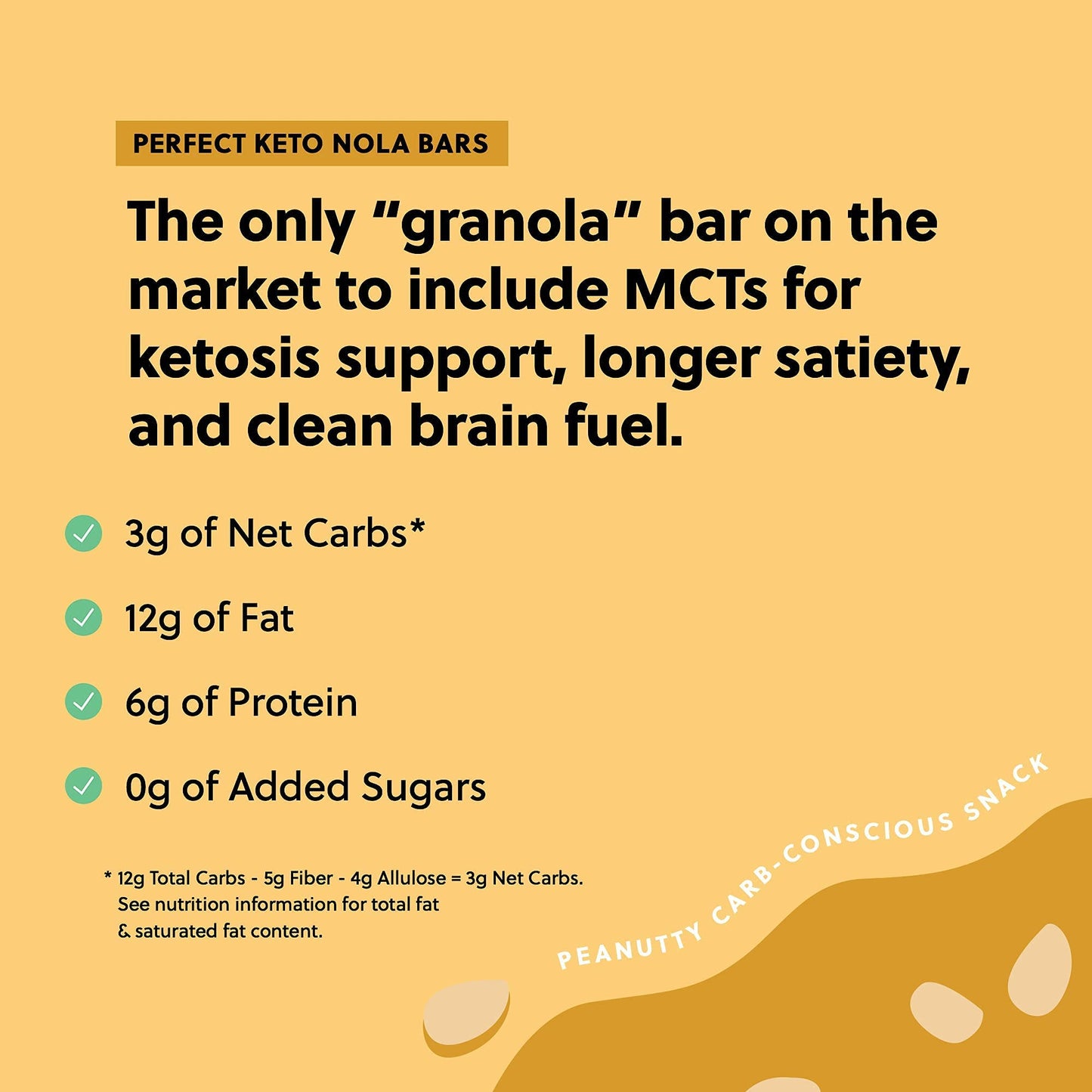 Perfect Keto Nola Bars | Gluten-Free Keto Granola Bars With Zero Added Sugar | Enjoy A Chewier, Nuttier, And Tastier Way To Curb
