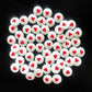 Hearts Candy Eyeballs Eye Ball Sweets Cake Cupcake Toppers Cookie Dessert Sprinkles Decorations Birthday Party Supplies 3.4Oz