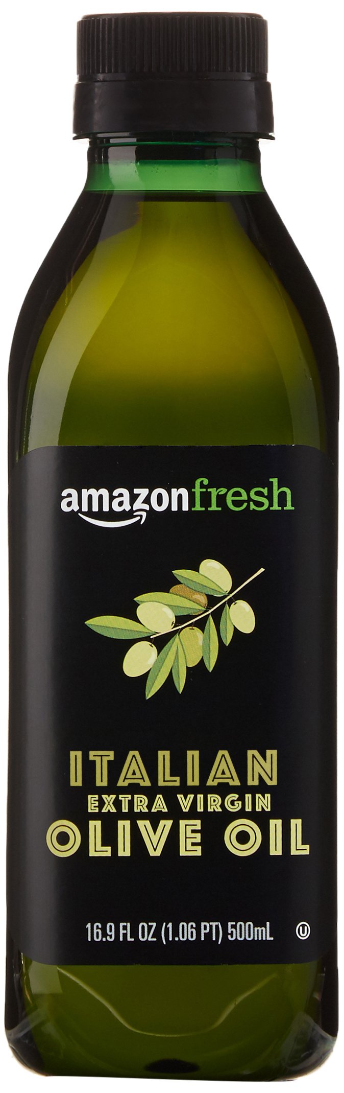 AmazonFresh Extra Virgin Olive Oil, 16.9 fl oz (500mL), Pack of 1