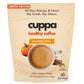 Cuppa Healthy Mushroom Insant Coffee with Lions Mane & Ashwagandha for All Day Energy & Focus - No Crash or Jitters - Nootropics for Brain Health  Gut Health  Immunity  Stress  Memory + Mood (30 Servings  Pumpkin Spice)