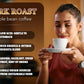 TARMO COFFEE Low Acid 100% Arabica Whole Bean Coffee, Specialty Dark Roast, 12 Oz Bag