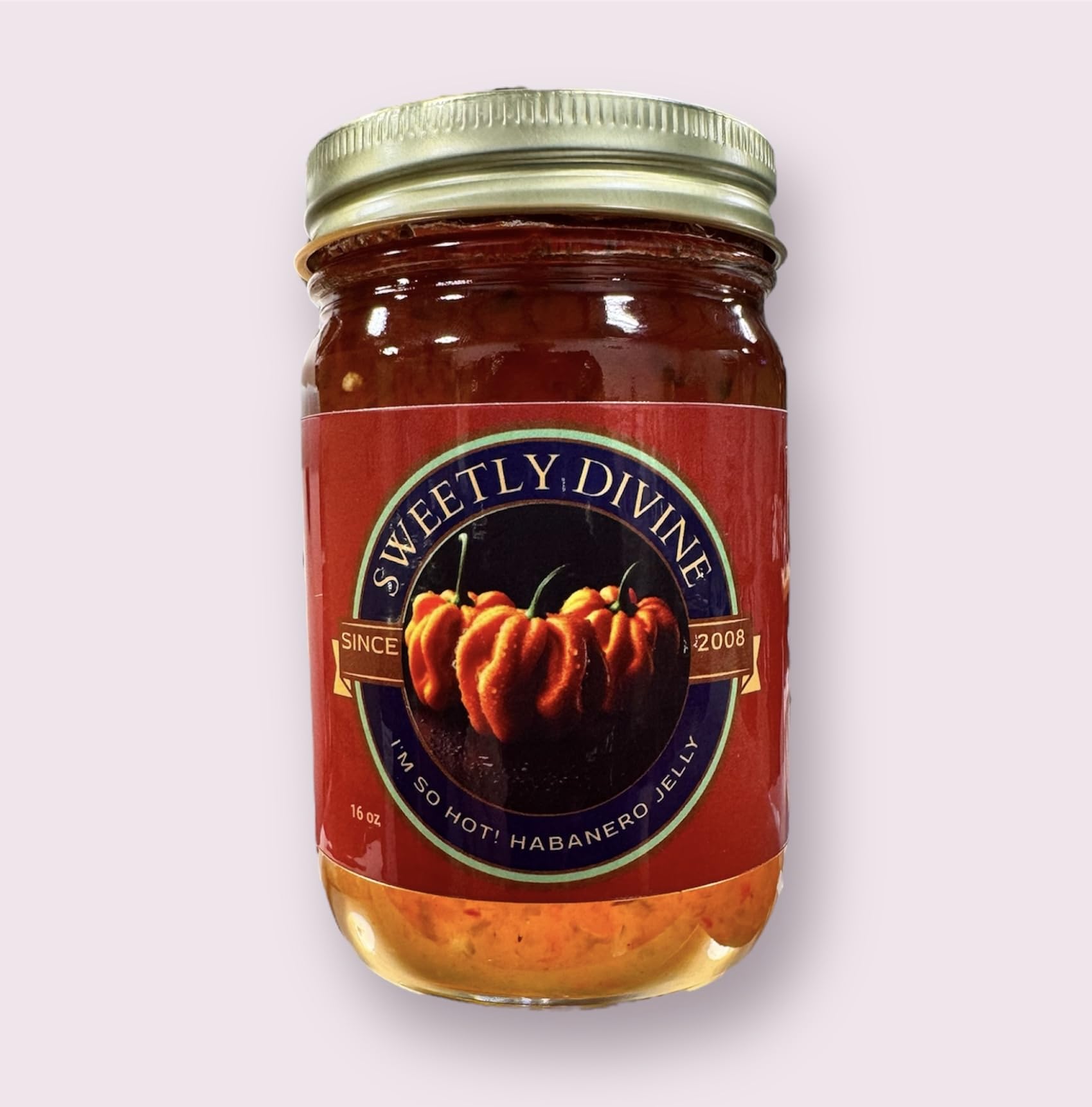 Sweetly Divine Hot Pepper Jelly - Multiple Flavors Available (Habanero)