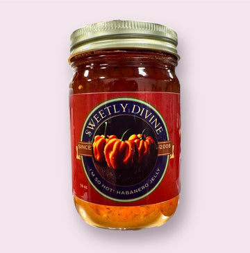 Sweetly Divine Hot Pepper Jelly - Multiple Flavors Available (Habanero)