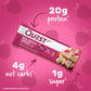 Quest Nutrition White Chocolate Raspberry Protein Bars, 20G Protein, 1G Sugar, 5G Net Carb, High Fiber, Gluten Free, Keto Friendly, 12 Count