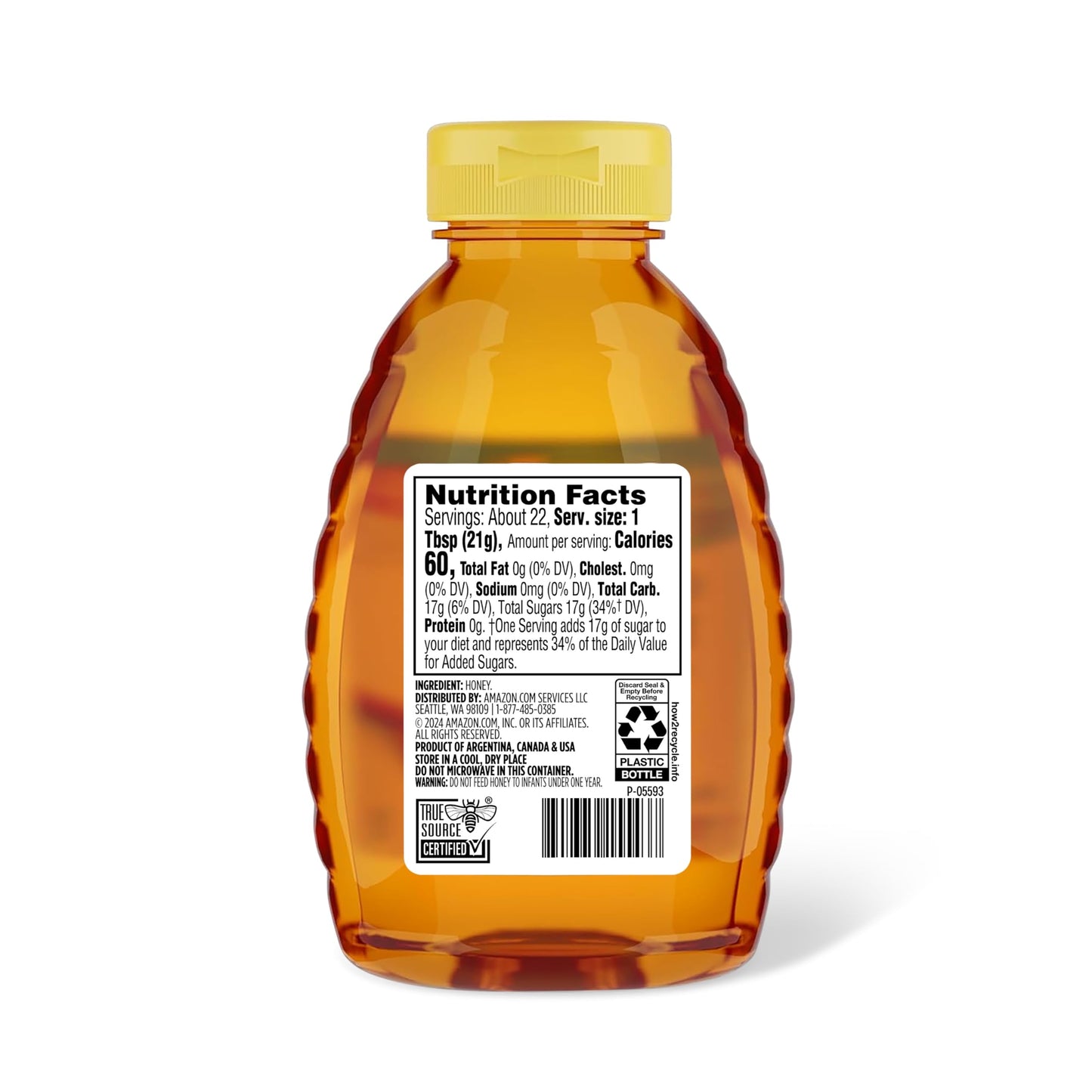 large online retailer Grocery Golden Pure Honey, 16 Oz, Natural Sweetener, Pack of 1