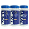 Davids Kosher Salt Canister 16.0 Oz(Pack of 3)3