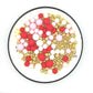 Edible Red Pink White And Gold Pearl Sprinkles 142G/ 5.01Oz Mixed Color Size Pearl Sprinkles For Cake Decorating Candy Baking De