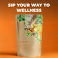 Gardenika Organic Flamma-tea Loose Leaf Tea - Turmeric Ginger Blend, Caffeine Free, 4oz (113g)