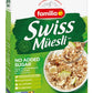 Familia Swiss Muesli Cereal, 0g Added Sugar, Energy-Packed Cereal with Raisins, Hazelnuts and Almonds, 29 Ounce Box (Pack of 1)