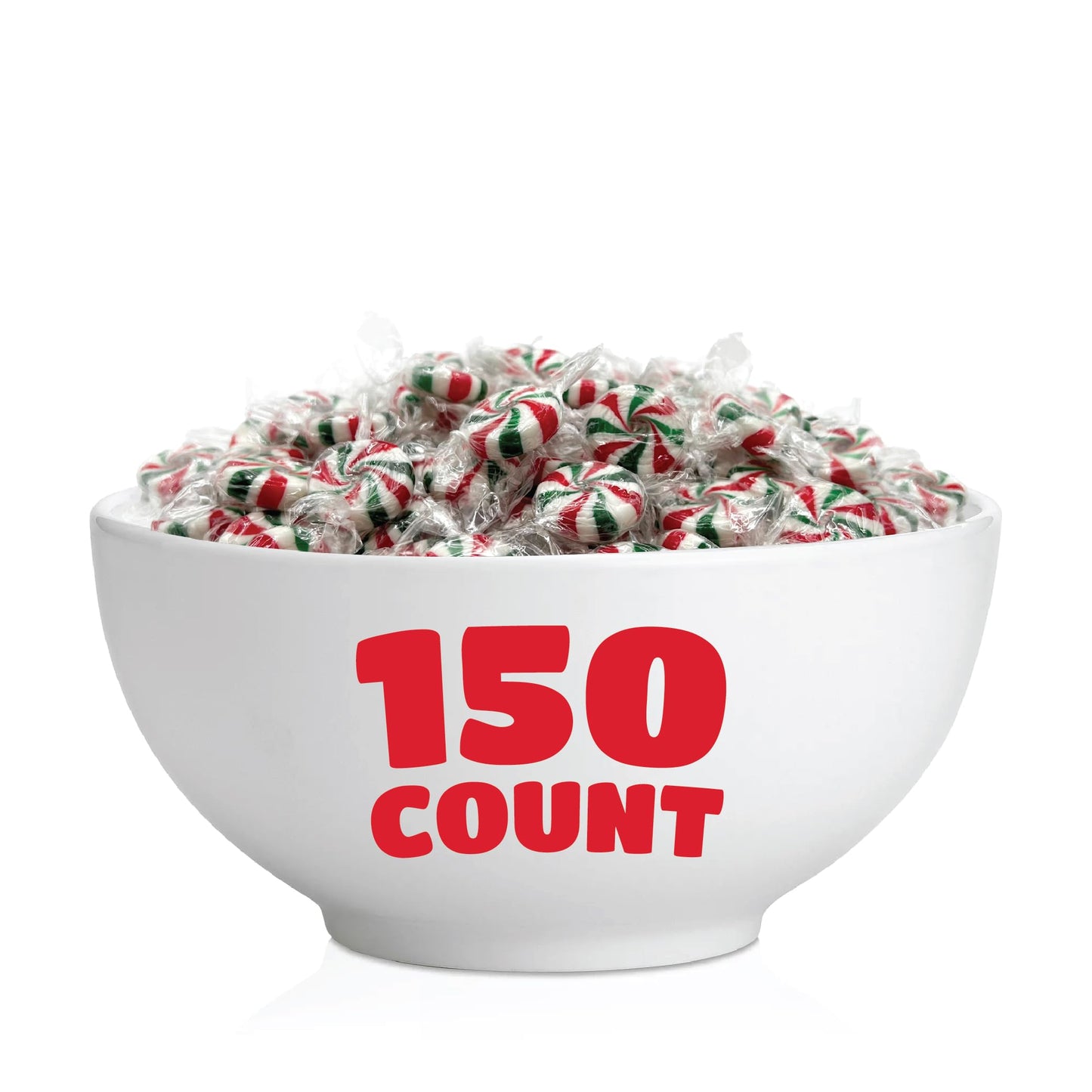 Starlight Mints - 2 Pound Pack (About 150 Count) - Peppermint Candy - Pinwheel Bulk Mints Individually Wrapped - Mint Candy for