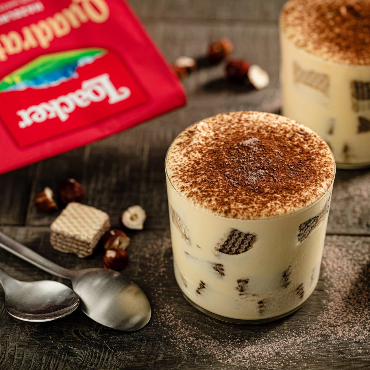 Loacker Wafer Quadratini Tiramisu, 7.76 oz (14310)