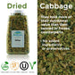 Harmony House Foods Dehydrated Cabbage Flakes - Air Dried Vegetables For Soup And Cooked Dishes, Great For Camping, Survival, And Backpacking, 24 Ounces