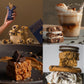 Stars + Honey Protein Bars- Flavor Variety,15g Protein, 2g Sugar, w/ Collagen Keto Friendly Snack - Gluten, Dairy, & Soy Free -
