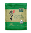 One Organic Sushi Nori Premium Roasted Organic Seaweed (10 Full Sheets)