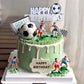 Soccer Cake Topper,14Pcs Soccer Players Toys Football Cake Topper Decorations Soccer Ball Soccer Player Cake Decorations For Soc