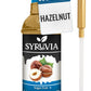 Syruvia Sugar Free Hazelnut Syrup With Syrup Pump Dispenser - Hazelnut Coffee Syrup Flavor, 25.4 fl oz, Kosher, Gluten Free, Per