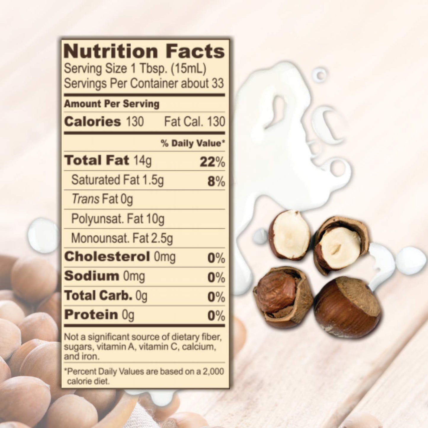 Roland Foods Roasted Hazelnut Oil, Specialty Imported Food, 16.9 Ounce, Pack Of 1