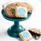 Happy Holidays Gift Basket Cookies Chocolate Chip Cookie Fudge Filled For Men Women Kids | INDIVIDUALLY WRAPPED | Large Cookies