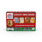 Happy Snacks Animal Crackers - Plant Based, Nut & Peanut Free, Fortified with Vitamins, 2 Oz Box (Pack of 12)