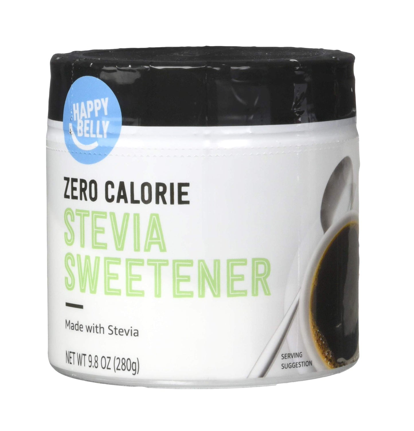 Happy Belly Zero Calorie Stevia Sweetener, 9.8 Ounce, Pack of 1