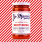 Yo Mama'S Foods Keto Spicy Pizza Sauce - Pack Of (3) 12.5 Ounce Jars - Vegan, No Sugar Added, Low Carb, Low Sodium, Gluten Free,