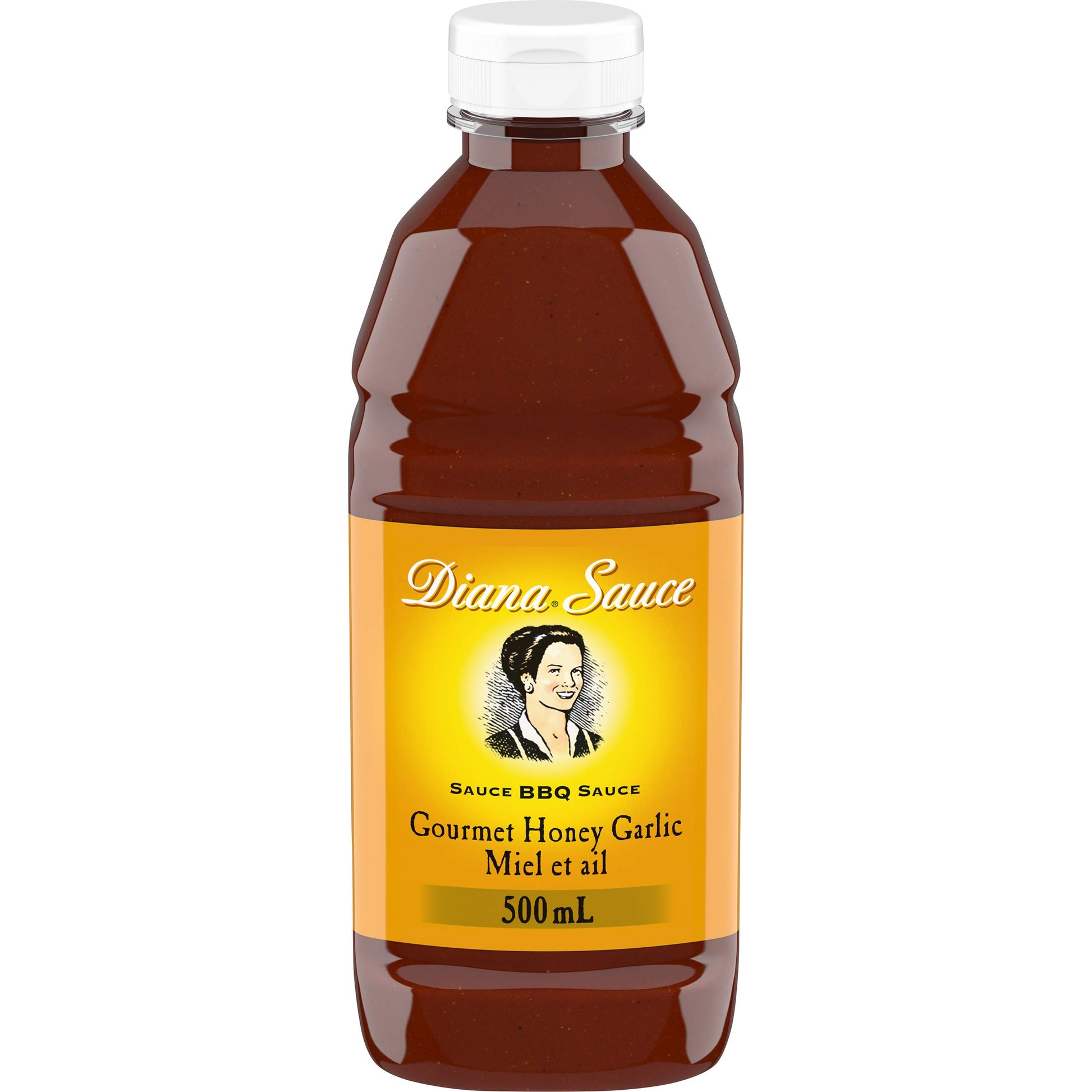 DIANA Sauce, Honey Garlic, 1ct, 500ml /16.9 oz {Imported from Canada}