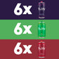 Bubly Sparkling Water, Lime Yours 3 Flavor Variety Pack (Lime, Cherry, Blackberry), Zero Sugar & Zero Calories, Seltzer Water, 1