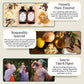 Hanys Harvest Maple Honey Fire Cider - All Natural Wellness Tonic, 32 oz, Gluten-Free, Small-Batch, Handcrafted