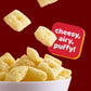 Cheez-It Puff 'D Cheesy Baked Snacks, Puffed Snack Crackers, Kids Snacks, White Cheddar, 2.156Lb Case (6 Bags)