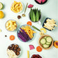 Kachikachi Freeze Dried Vegetables Snacks Fruit Chips - 8.8Oz/250G, Dry | Crispy | Refreshing | Ziplock Bag, 12 Mixed Fruits And