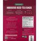 FGO Organic Hibiscus Iced Tea Bags - Eco-Conscious Kraft Bag, 36 Pitcher Bags