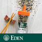 Eden Shake Furikake, Made in Japan, Rice Seasoning, No Sugar, Seaweed, Nori, Pickled Red Shiso Leaf, Black and White Sesame Seed