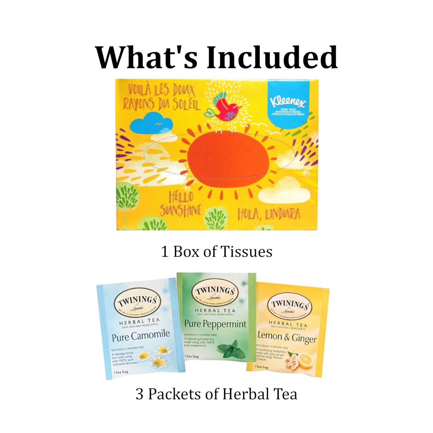 Get Well Cheer Sick Care Package with Soup, Tea, & Tissues - Thoughtful Gift for Cold, Flu, or After Surgery Recovery (Get Well