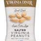 Virginia Diner Xl Blister Roasted Gourmet Virginia Peanuts - All Natural, Heart Healthy, Plant-Based Protein 1.5Oz (Pack Of 25)