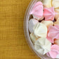 Krunchy Melts Original Meringue Cookies | Rainbow Vanilla Club Flavor | Only 90 Calories Per Serving | Fat Free, Gluten Free, Dairy Free (7 Oz)