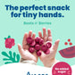 Amara Smoothie Melts - Beets n Berries - Baby Snacks Made With Fruits and Vegetables - Healthy Toddler Snacks For Your Kids Lun