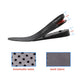 Height Increase Insoles 2-Layer 2 Inch Air Cushion Taller Shoes Insoles Heel Insert For Men And Women By Ergofoot