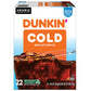 Dunkin Brew Over Ice Keurig Single Serve K-Cup Pods, 4.14 Oz, 22 Pods Per Pack, Case Of 4 Packs
