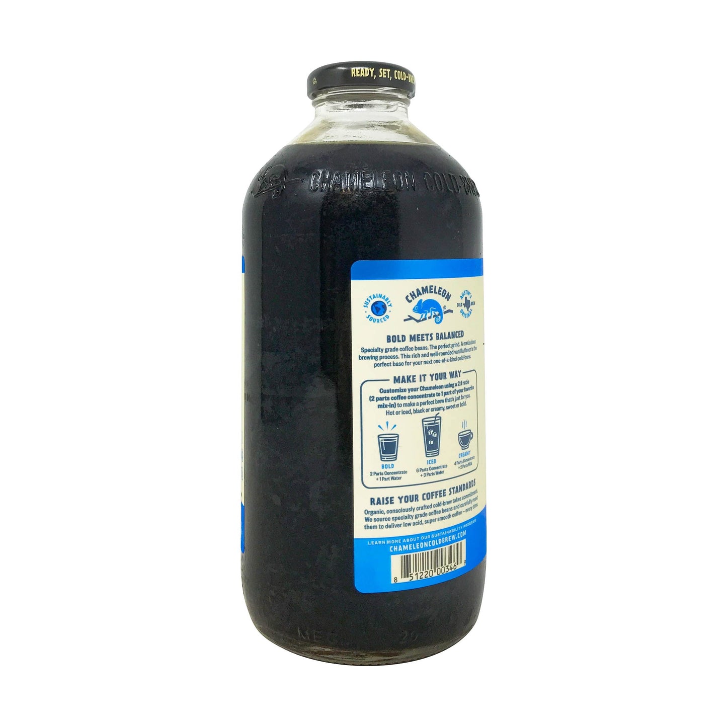 CHAMELEON COLD BREW BEV VNLLA CONCNTRT GLASS 32OZ