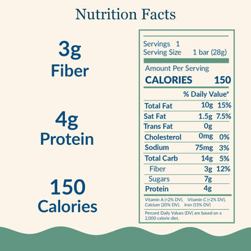 Maine Coast Sea Vegetables Kelp Krunch Ginger Sesame Bars | Organic Sesame Ginger Snacks | Crunchy Seed Bars With Wild-Harvested