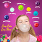Ny Spice Shop Banana Gumballs - 1 Pound Gumballs For Gumball Machine - Chewing Gum Dubble Bubble Gumballs - Fruit Flavored Gumba