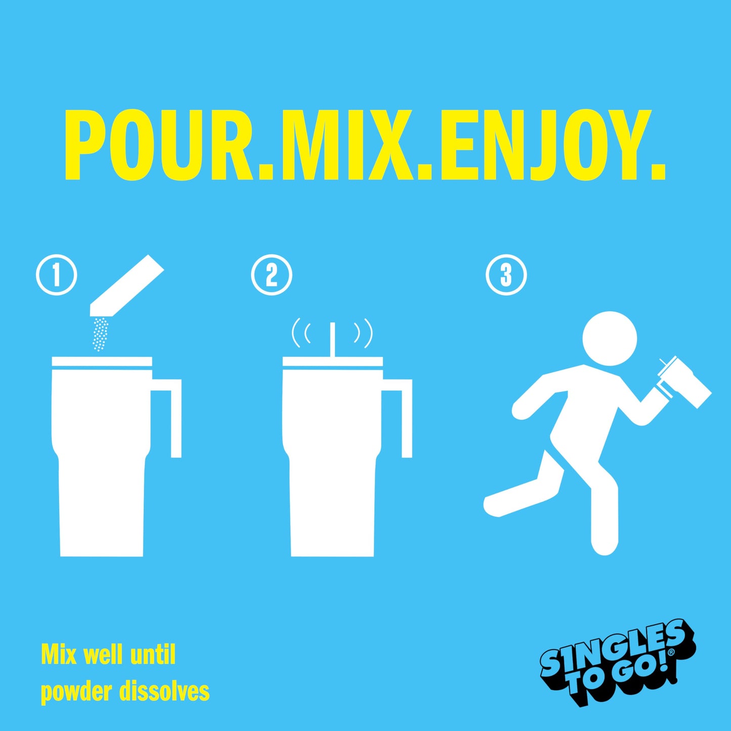 SINGLES TO GO! Skittles Singles To Go Tropical Flavors Variety Pack, Powdered Drink Mix, Strawberry Starfruit, Mango Tangelo, Ki