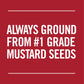 McCormick Ground Mustard, 0.85 Oz