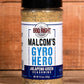 Malcoms Gyro Hero Jalapeno Greek Seasoning | Add a Tasty Kick to Chicken, Beef, Pork, Lamb, and Veggies | 13.5 Ounces