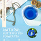 TeeLux Butterfly Pea Flower Powder - Natural Tea for Blue & Purple Drinks - 7oz/200g