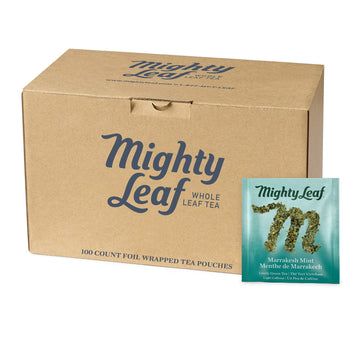 Mighty Leaf Tea - Marrakesh Mint - 100 Pouches Foil Wrapped