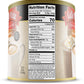 Caffe Dvita Hazelnut Cappuccino Mix - Instant Coffee Powder Mix, Gluten Free, No Cholesterol, No Hydrogenated Oils, No Trans Fat, 99% Caffeine Free - 2 Lb Can