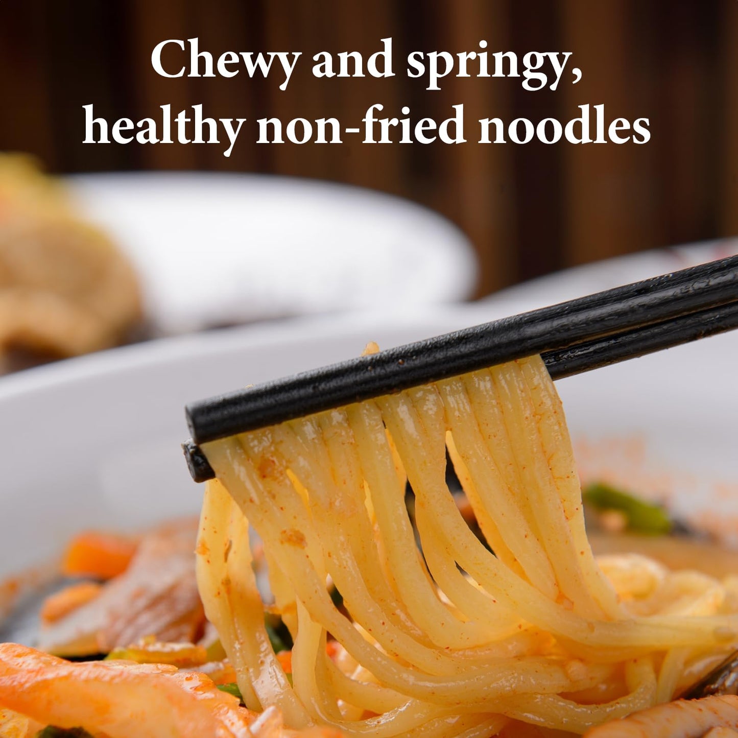 Wang Seafood Jjamppong Spicy Noodle Soup, pack of 6